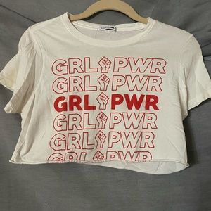 grl pwr crop top